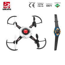 New Products Kids Toys Mini Drone DIY Watch Gravity Sensor Drone Gesture Control One Key Gyro Stunt Quadcopter SJY-FX-29A